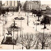 Fotógrafo No Identificado Plaza Mayo – Junio 23 de 1918 Buenos Aires, 1918 11,3 x 23 cm. Gelatina de plata