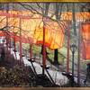 Christo The Gates (Central Park NY), 2005 52 x 78 cm. Performative Photo
